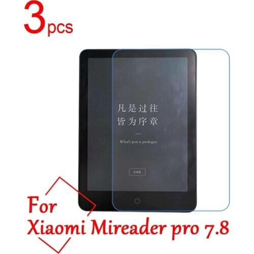 3pcs Ultra Clear/Matte/Nano Anti-Explosion LCD Screen Protector Cover for Xiaomi mireader E-book PRO 6" 7.8" Protective Film