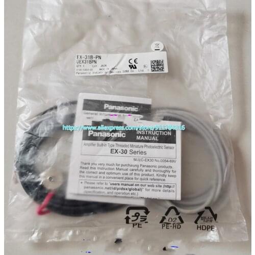 100% new original EX-31B-PN thread head small photoelectric sensor switch PNP
