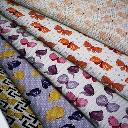 50*140cm Bullet Textured Liverpool Fabric Flower Printed DIY Tissue Kids Home Textile for Sewing Quilt Decoration Home