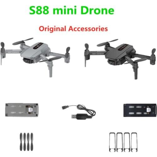 S88 Drone Battery Original Accessories Battery /Propeller Blade/ USB Charging Line For S88 Quadcopter Spare Parts