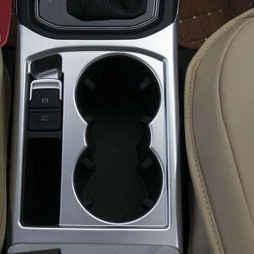 Car ABS cup holder decorative frame sticker TIRM For LHD VW TOURAN 2016