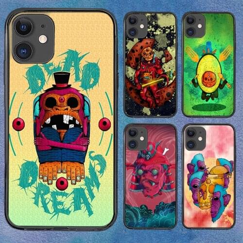 Monster Cartoons Funny Phone Case For iphone 12 11 6 Mini Pro XS Max X XR 7 8 Plus Soft TPU Cover 12Pro 11Pro 12Mini