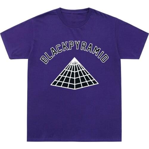 Black Pyramid Brand T-Shirt Men Women Chirs Brown Hip Hop T Shirts Cotton O-Neck Short Sleeves Streetwear Print Summer Tee Tops