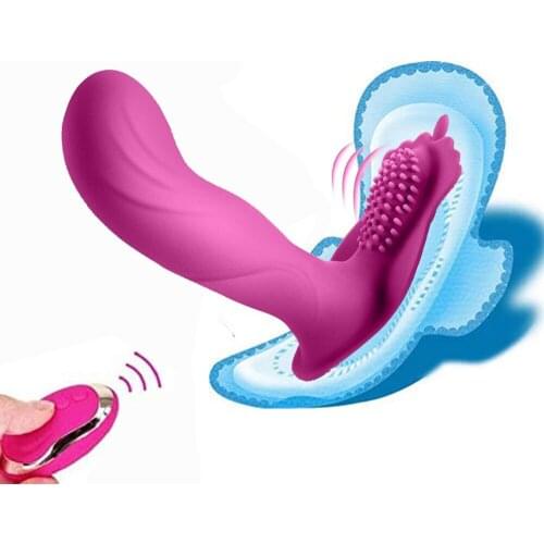 Wear Dildo Butterfly Vibrators Sex Toys For Woman Couple Orgasm Masturbator Wireless Remote Dildo Vibrators For Women Panties