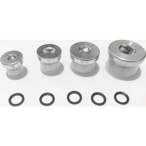 M20 M22 M24 M27 M30 M33 M42 M48 M60 hex flange sealing plug allen set screw thread galvanized bolt 1.5/2mm pitch rubber ring