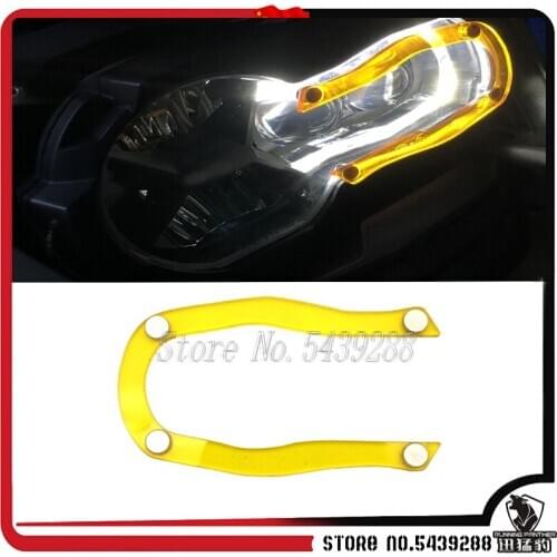 Motorcycle LED Lamp Daily Lamp cover discoloration Patch For BMW R1200GS ADV R1250GS LC Adventure 2013-2019 2014 2015 2016 2017