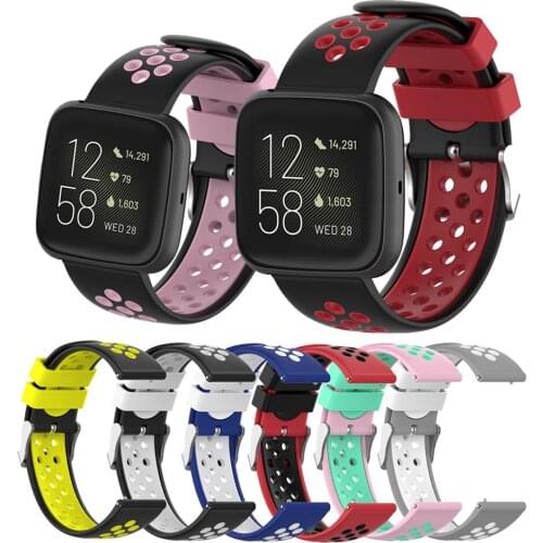 Soft Silicone Smart Watch Band For Fitbit Versa 2 Versa Lite Versa Replacement Bracelet Accessories For Fitbit Blaze Wrist Strap