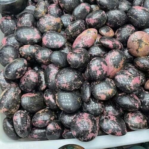 Natural polished plum tourmaline crystal Madagascar healing 1pcs