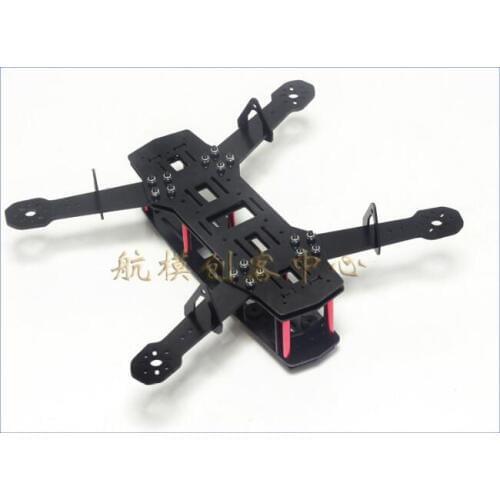 NEW Black QAV250 Carbon fiber Glass Fibre Mini 250 FPV Quadcopter Quad copeter Frame Unassembled