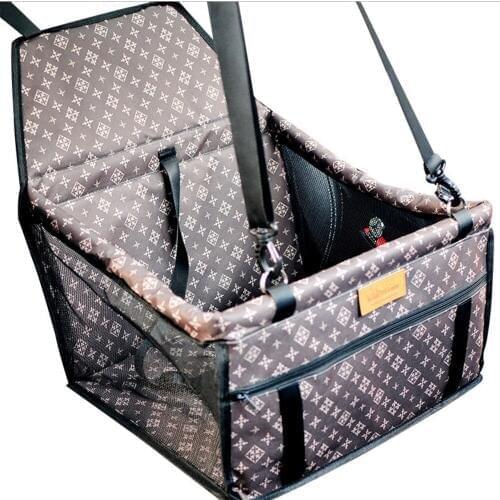 Portable Foldable Pets Dogs Cats Car Crate Lookout Booster Seat Bag Carrier Travel Outdoor Pets Beds Red Spider Car Styling