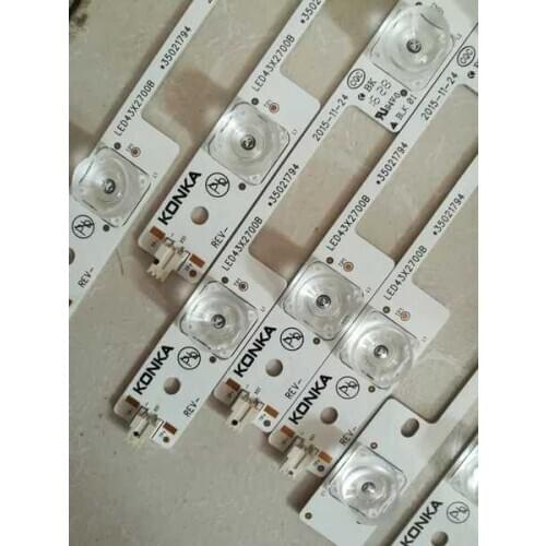 LED Backlight strip 5 lamps For A43U LED43S8000U LED43G9200U bar light LED43X2700B 35020813 35020811 35021794