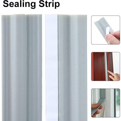 2m Draught Excluder Self Adhesive Window Gap Sealing Strip Windproof Soundproof Foam Sliding Door Window Foam Insulation Strip