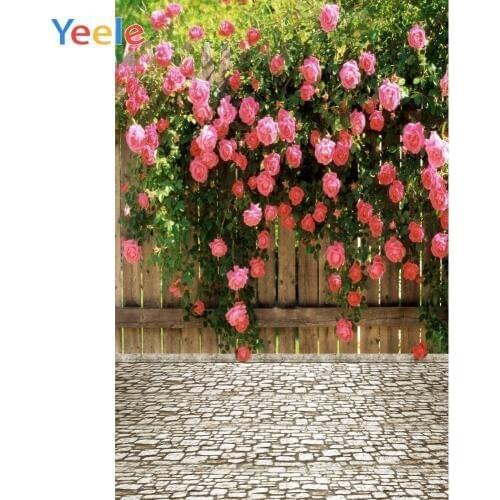 Spring Flower Stone Road Nature Scenery Baby Backdrop Wedding Photocall Vinyl Photography Background For Photo Shoot Photophone