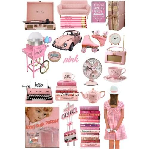 Vintage Paper Sticker Decoration DIY Ablum Diary Scrapbooking Label Sticker Cute Stationery