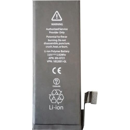 High quality batetry For iphone 5s for iphone 5s battery Rechargeable batterie for iphone 5s bateria The battery for iphone 5s