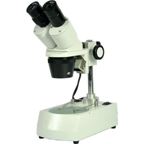 WF10X/18mm Basic Two-steps Fixed Stereo Microcsope Laboratory Lab Education LED