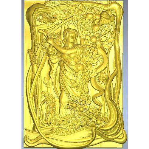 3D stl model for CNC machine Panno_Loza