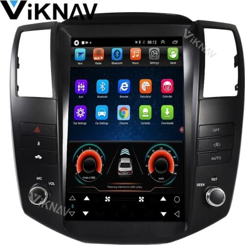 For-Lexus RX RX300 RX330 RX350 RX400H 2004 2005 2006 2007 2din android car radio multimedia player car autoradio GPS navigation