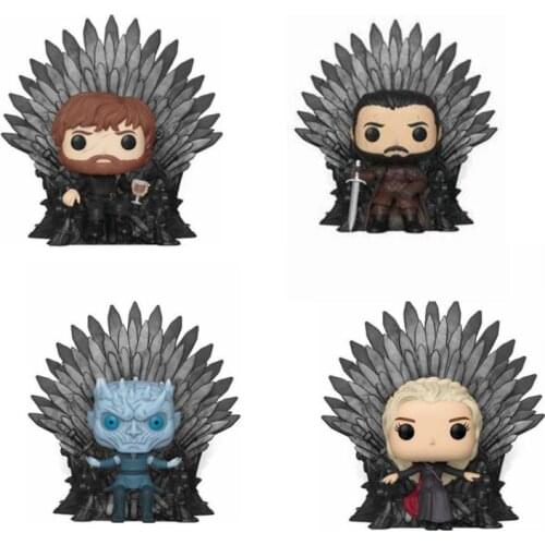 Games Tyrion 71#Jon snow 72# Night king 74# of Throned Daenerys 75# Figures Collection Model Toys for Children Birthday Gift