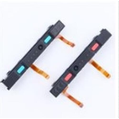 A Set Original Complete Right Left Plastic Slider for Nintend Switch NS Joy-con Controller Rail Assembly with Flex Cable