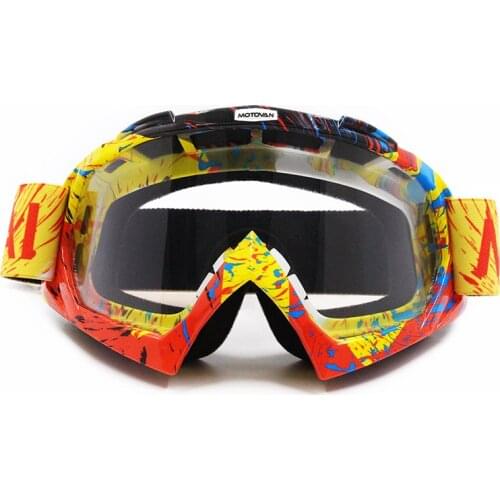 New Professional Motocross Goggles Cycling Eyewear Outdoor Glasses Off Road Motorbike Goggles For Motorcycle Helmet Glasses