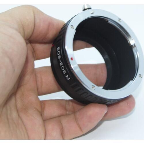 Camera Lens Mount Adapter Ring fit For Canon EF Lens on For Canon EOSM EF-M M1 M2 M3 Mount Mirrorless Camera
