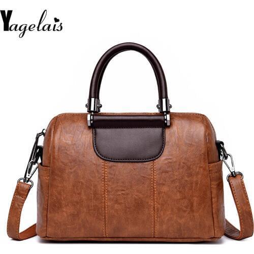 2019 Fashion Designer Women Handbag Female PU Leather Bags Ladies Portable Messenger Shoulder Bag Office Ladies shoulder bags
