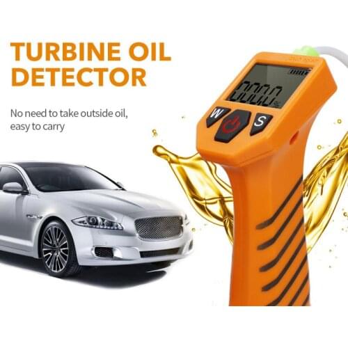Engine Oil Tester For Auto Check Oil Quality Detector With LED Display Gas Analyzer Car Testing Tools Inject Check Oil Tester