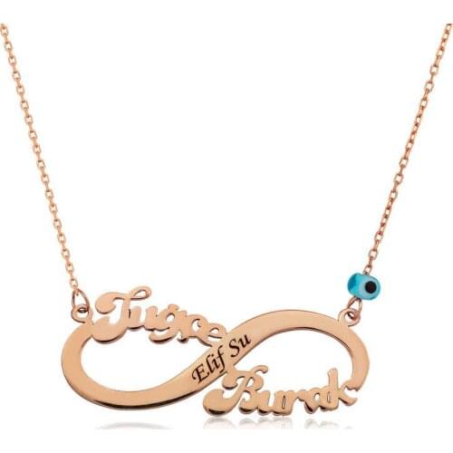 Tevuli 925 Sterling Silver Is Infinity Necklace