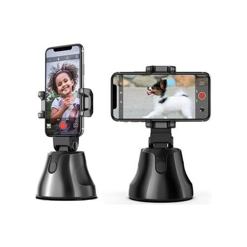 Smart Shooting Gimbal Selfie 360 All-round Rotation Auto Face Object Tracking for GoPro Smartphone Camera Vlog Live Selfie Stick