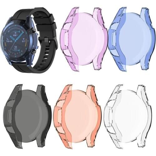 All-round Protection Case Watch Cover for HUAWEI Watch GT2 46mm Watch Accessories Screen Anti-Scratch Housing Shell Case