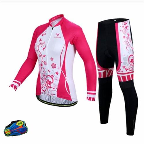 STRAVA Womens Cycle Jersey, Breathable Long Sleeve Road Bike Mountain Riding Wear, 2021 New Full Zip Sport Cycling Jersey Suits
