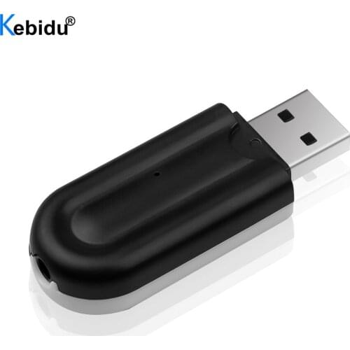 3.5mm Jack Wireless Bluetooth 5.0 Receiver Adapter Car AUX Audio USB Dongle Adapter For Headphone Car Speaker Kit