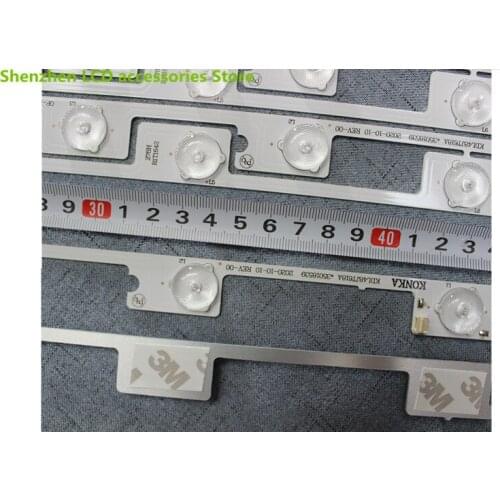 30piece/lot FOR 6 lights 6V series LED, highlight lens bar, Konka LCD TV, KDL48JT618A general change lamp strip, 36V