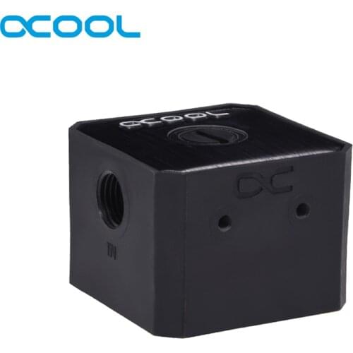Alphacool Eisstation DC-LT Solo Small Pump Top Cover ,Compact DC-LT Pump Series Even Fits Into 1U Server Computer Case