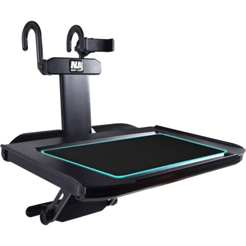 Kwaks Car Table Multifunctional Folding Desk for Car Steering Wheel Back Seat Food Tray in Car Drink Holder Stable Tabletop