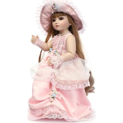 Bjd 18 inch doll clothes reborn-dolls-babies SD/BJD mini kids silicone reborn babies dolls 45 cm SD children toys for girls