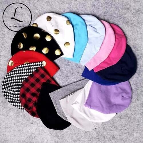 Newborn baby Girls Boys Cotton Hats And Caps Unisex 0-5 Month Girl Kids Soft Solid Color Skullies Beanies Hats Newborn Accessory