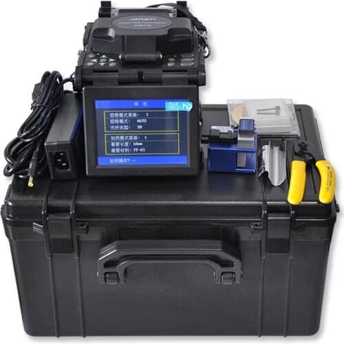 JW4108S Fully Automatic Intelligent ARC Optical Fiber Fusion Splicer for Fiber Optic Cable Fusion Splicing
