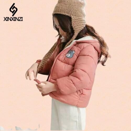 2021 Boys Jackets Children Hooded Outerwear Girls Warm Jacket Children Clothing Baby Outerwear Fashion Kids Zipper Coat Jacket