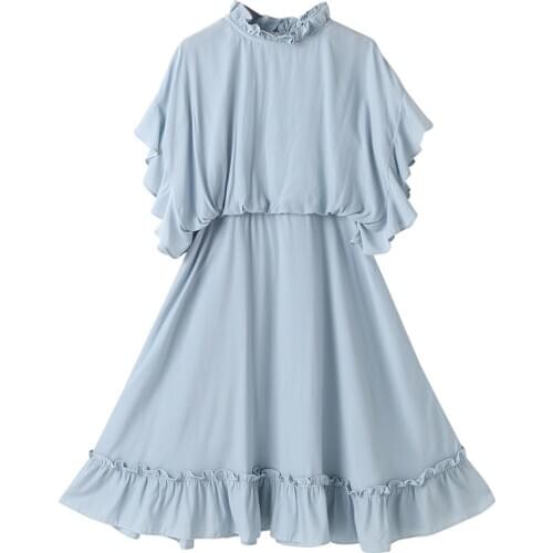 Summer Girls Dress Spring 2021 Fashion Children Clothing Kids Chiffon Princess Party Frocks Elegant Ruffle Costume Vestidos