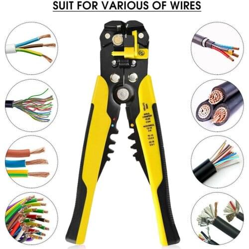 Newest 1PC Electric Wire Wire Plier Multi-function Vise Crimping Pliers Hand Tool Cable Stripper Crimper Pliers Terminals Tool