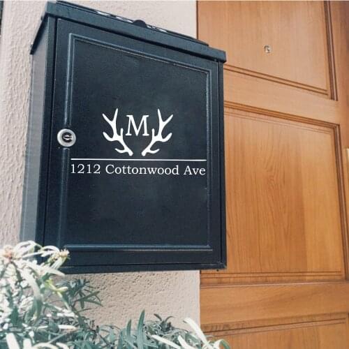 Drop Shipping mailbox Stickers Lover BOX Decoration Accessories Living Room Bedroom Wall Decoration Murals