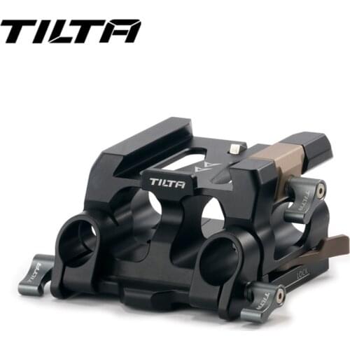 Tilta 15mm LWS Baseplate Quick Release Base TA-BSP4-15-B for camera cage for RED Komodo, Sony FX3, A7C and Panasonic BGH1