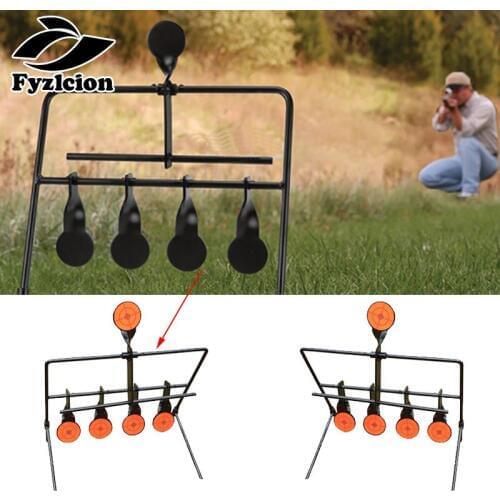 2018 Hot 5 Board Reset Target / Also Used for Air Gun Paintball Shooting Target Air Gun Paintball Archery Hunting Outdoor and In