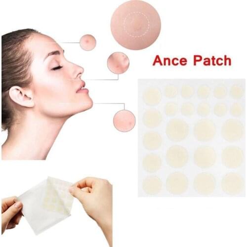 24 Patches Acne Pimple Treatment Face Spot Scare Care Blemish Remover Stickers симулятор прыщей
