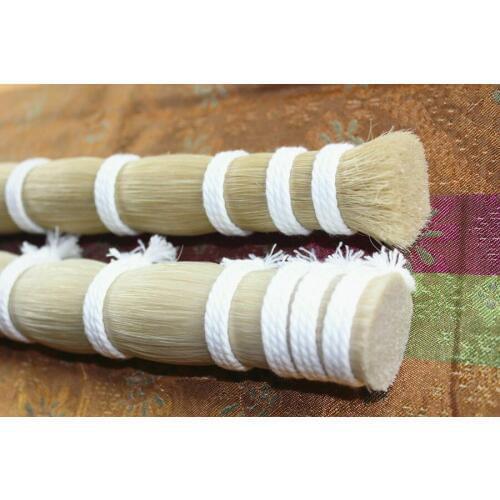 250 g high quality White Mongolian Horse Hair in bulk Violin Bow hair 95 cm