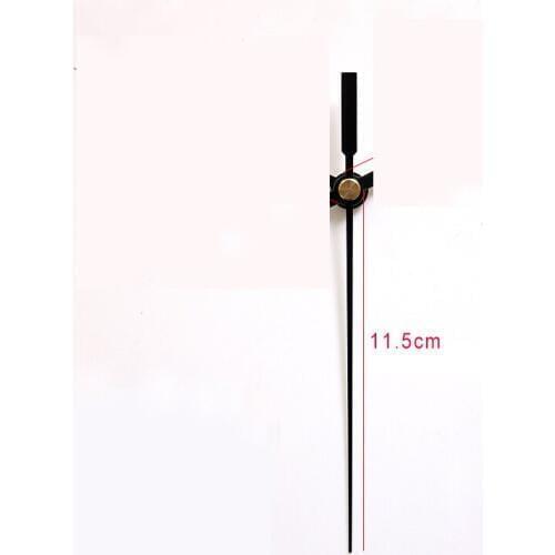 50pcs S Shaft 10# Black Second Hands (just hands) Aluminum Material DIY Hands Quartz Clock Accessory High quality DIY Clock kits