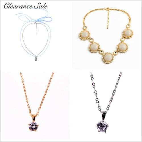 BALANBIU Clearance Sale Vintage Style Statement Pendant Necklaces For Women Party Gifts Fashion Jewelry Big Promotion Wholesale