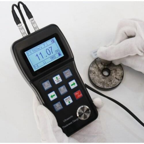 Free Shipping Digital Metal Thickness Gauge Through Coating High Precision Ultrasonic Thickness Gauge Metal(0.75~600mm) Meter